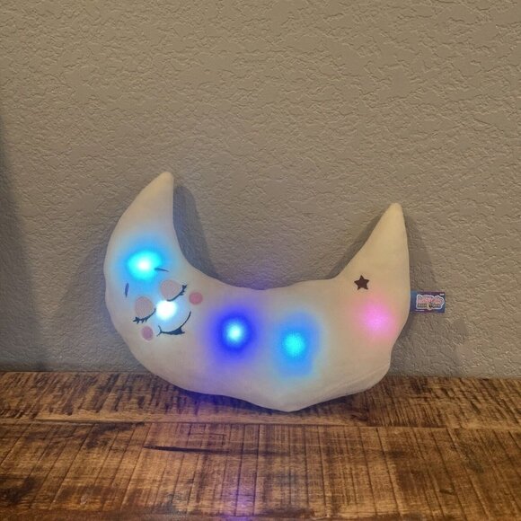 Lullabrites Moon Pets Plush Stuffed Light Up Celestial Soft Bedroom Stars Works - Picture 2 of 8